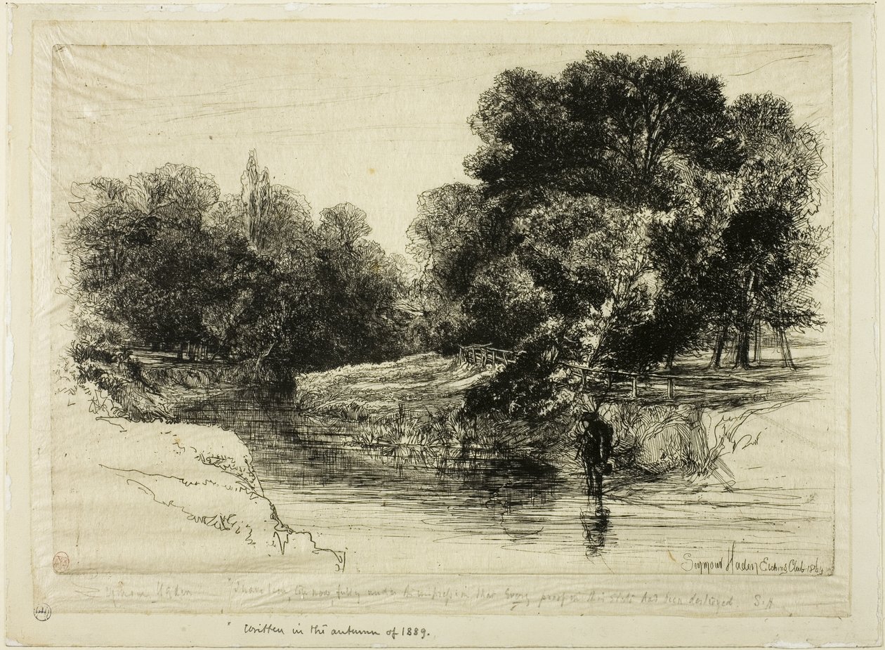 En flod i Irland av Francis Seymour Haden