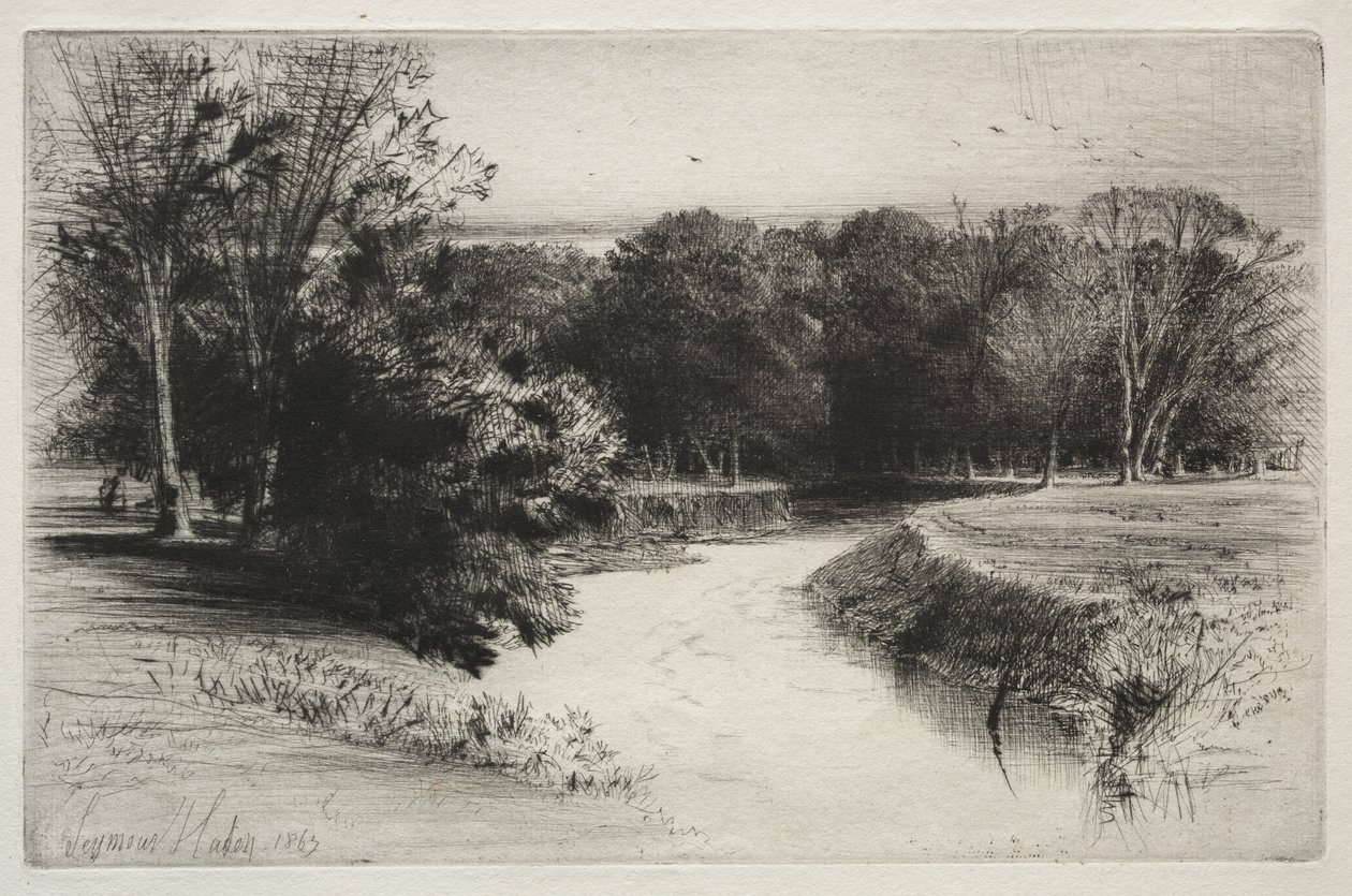 En solnedgång i Irland av Francis Seymour Haden