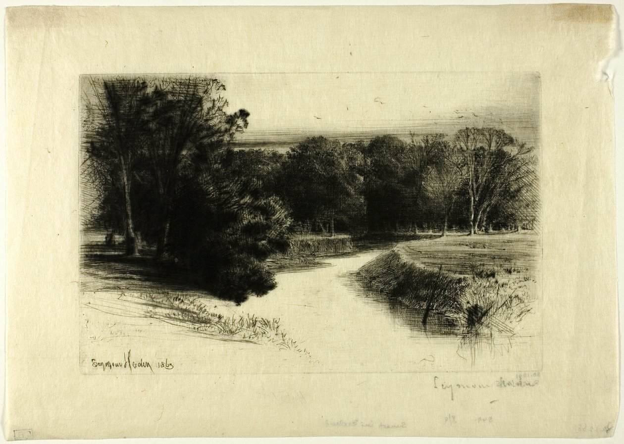 En solnedgång i Irland av Francis Seymour Haden