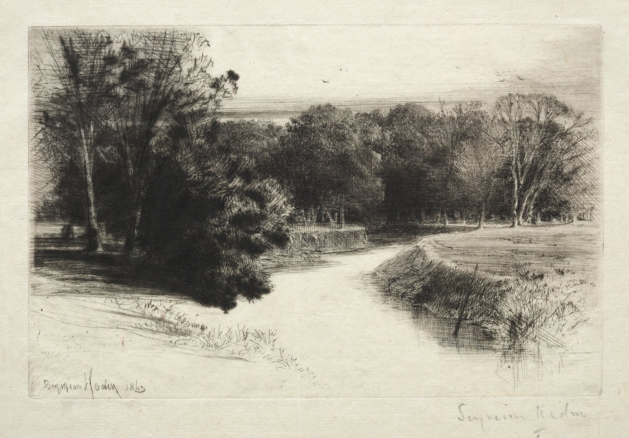 En solnedgång i Irland av Francis Seymour Haden