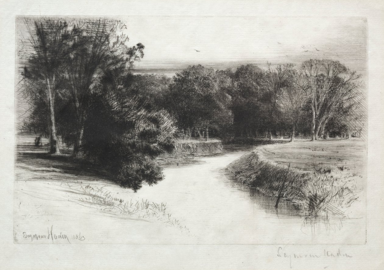 En solnedgång i Irland av Francis Seymour Haden