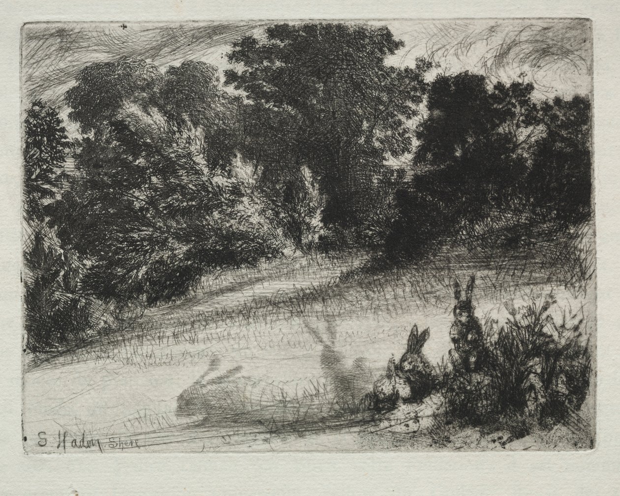 Kamma botten av Francis Seymour Haden