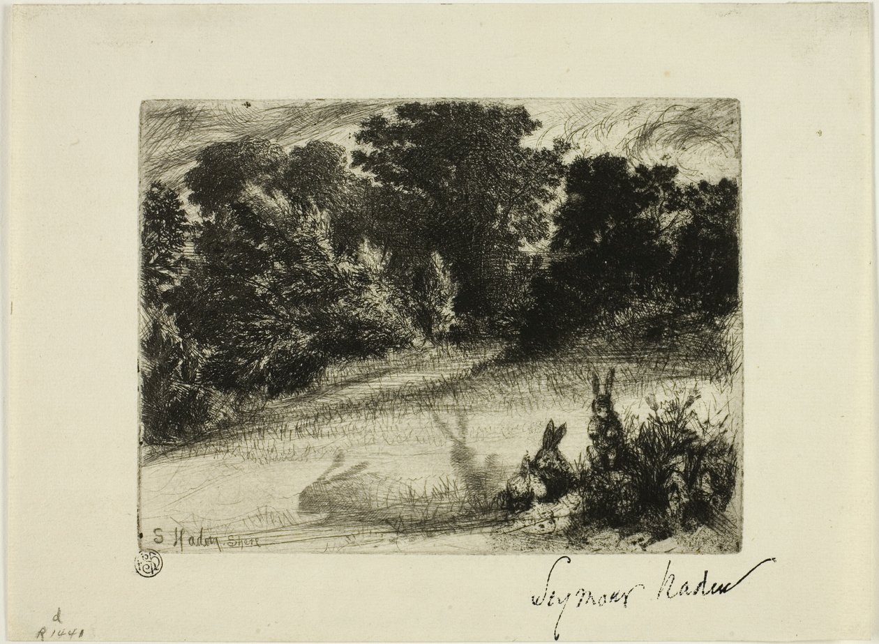 Kamma botten av Francis Seymour Haden
