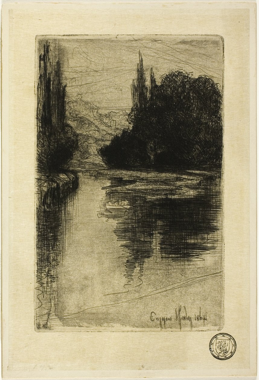 Kväll av Francis Seymour Haden