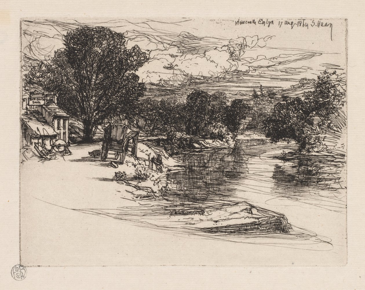 Smidens hus av Francis Seymour Haden