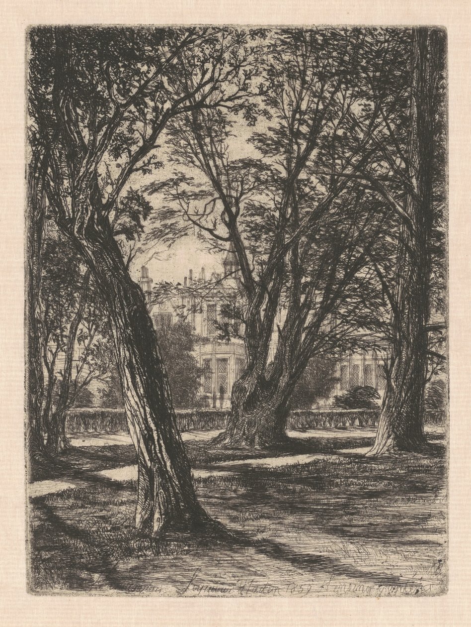 Kensington Gardens, nr 1 av Francis Seymour Haden