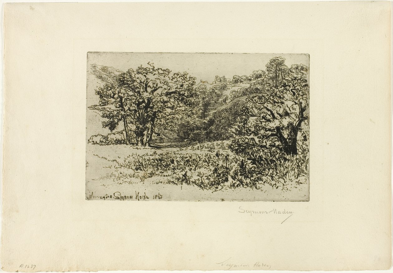 Hjorden av Francis Seymour Haden