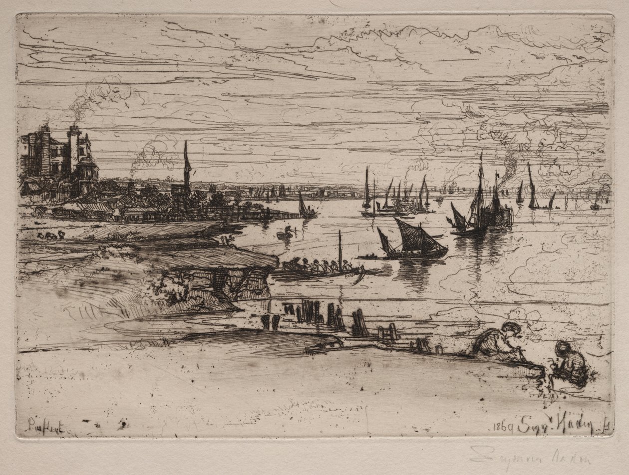 Värdshuset, Purfleet av Francis Seymour Haden