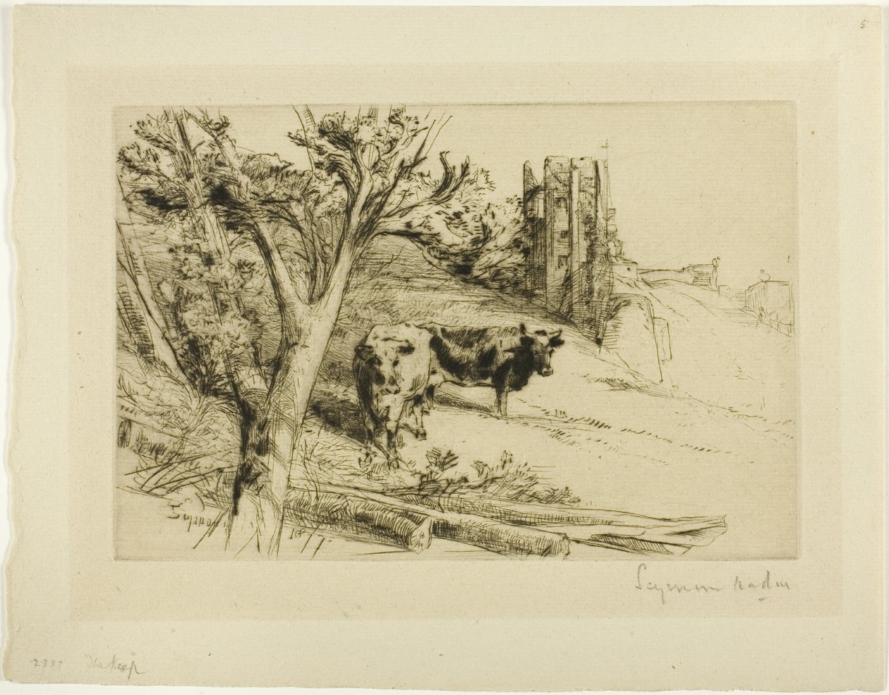 The Keep av Francis Seymour Haden