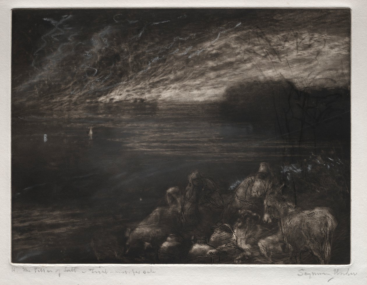 Saltpelaren. av Francis Seymour Haden