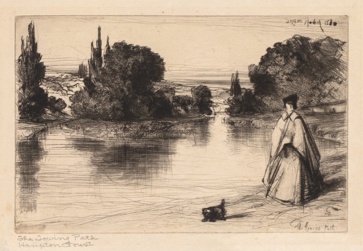 Bogservägen av Francis Seymour Haden