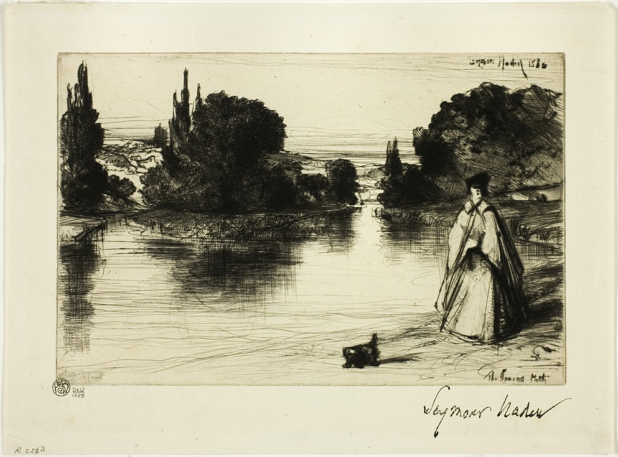 Bogservägen av Francis Seymour Haden