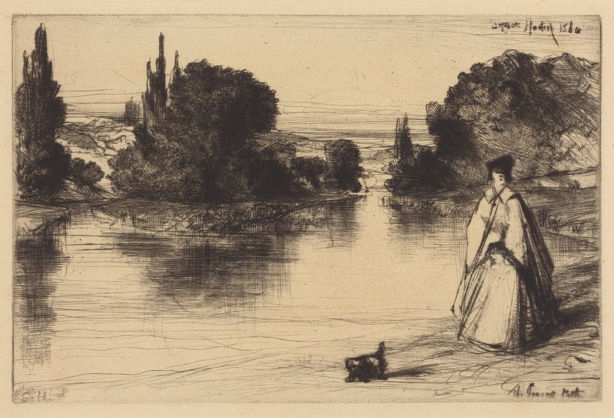 Dragvägen av Francis Seymour Haden