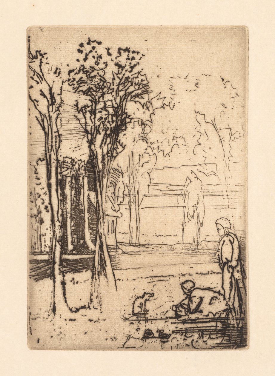 Tre-Tree Farm av Francis Seymour Haden