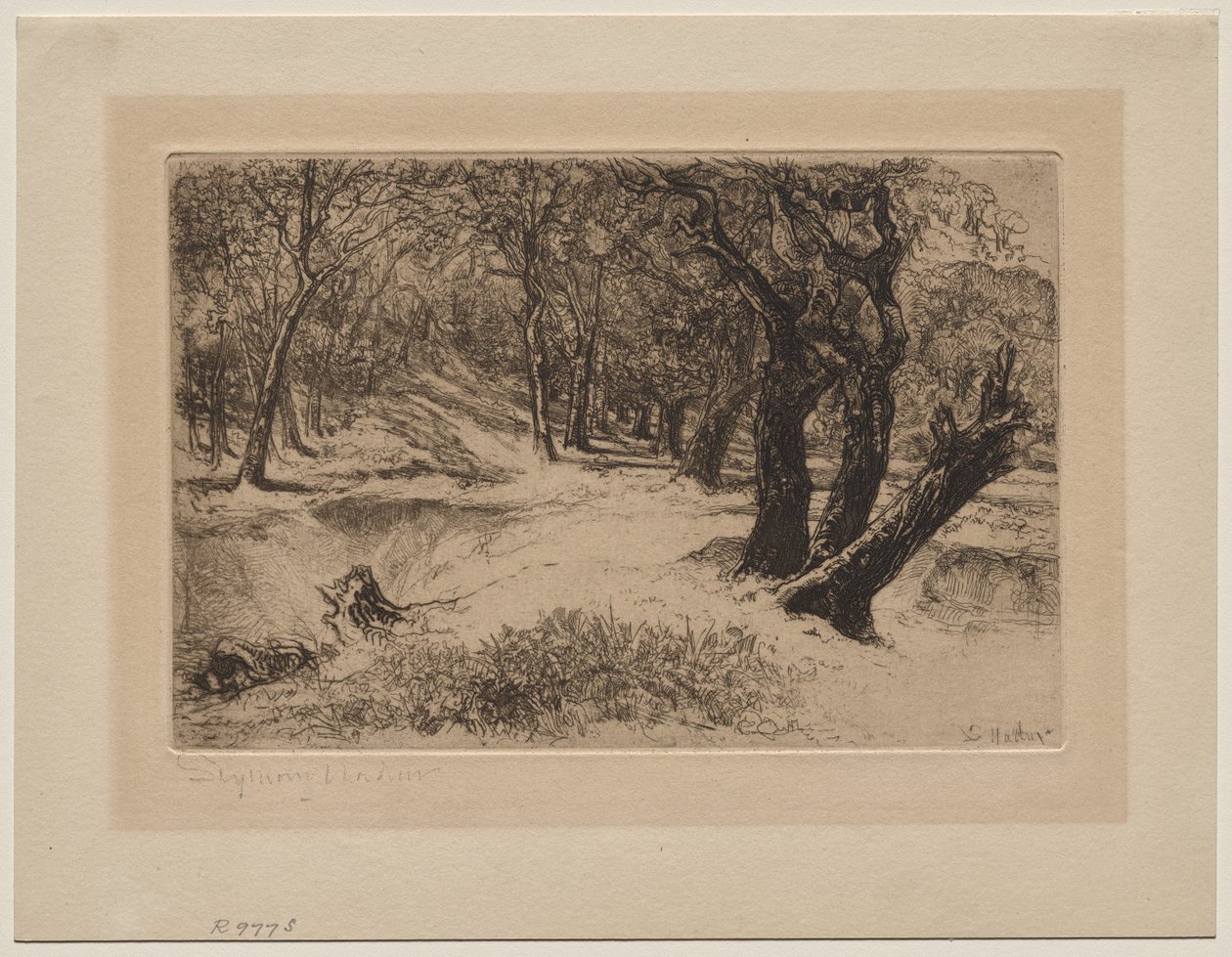 Tre systrar av Francis Seymour Haden