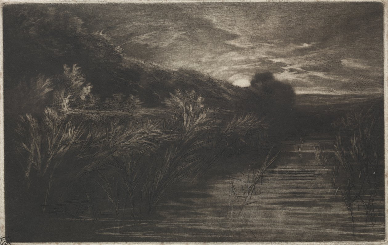 Winchelsea-kanalen av Francis Seymour Haden