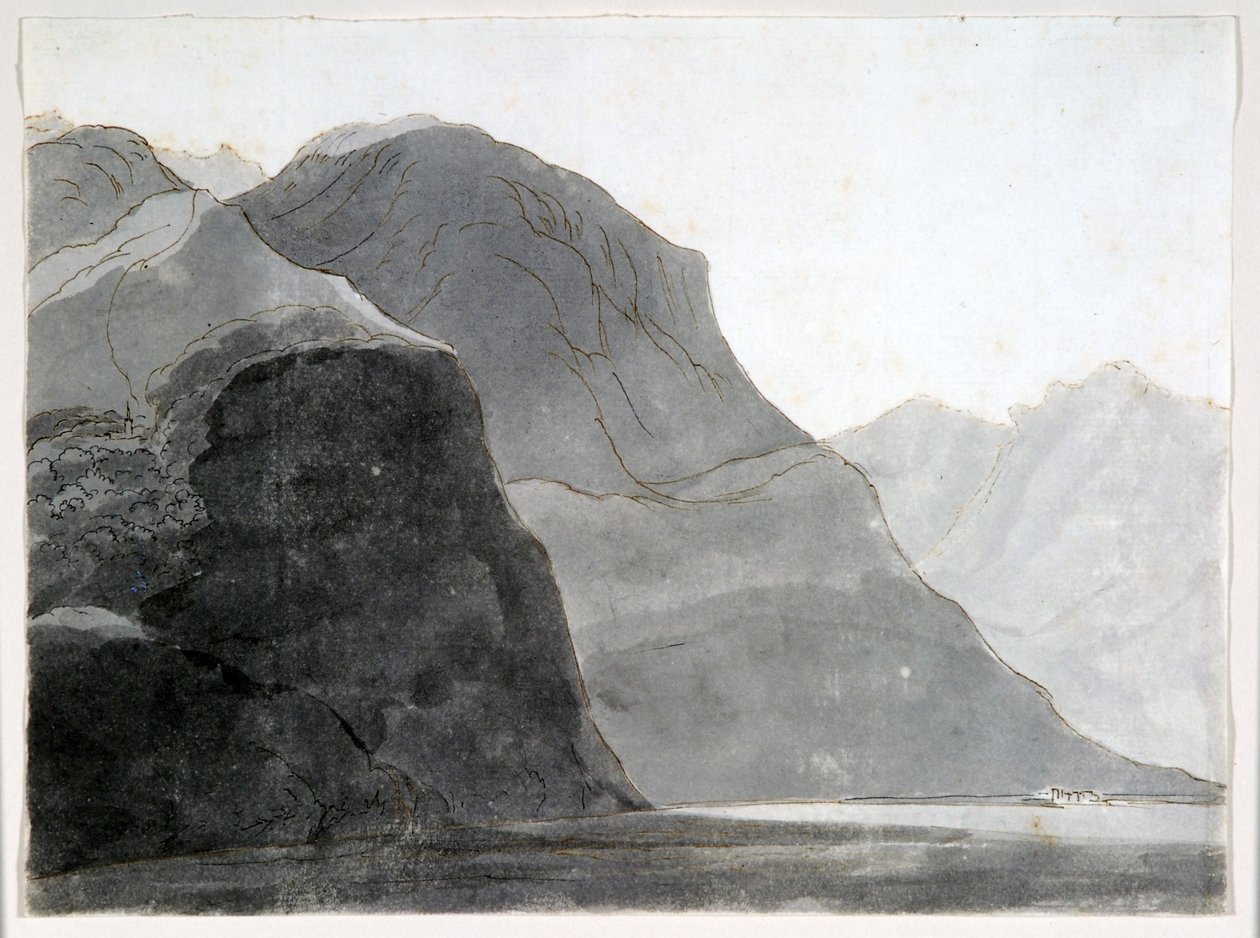 Comosjön av Francis Towne