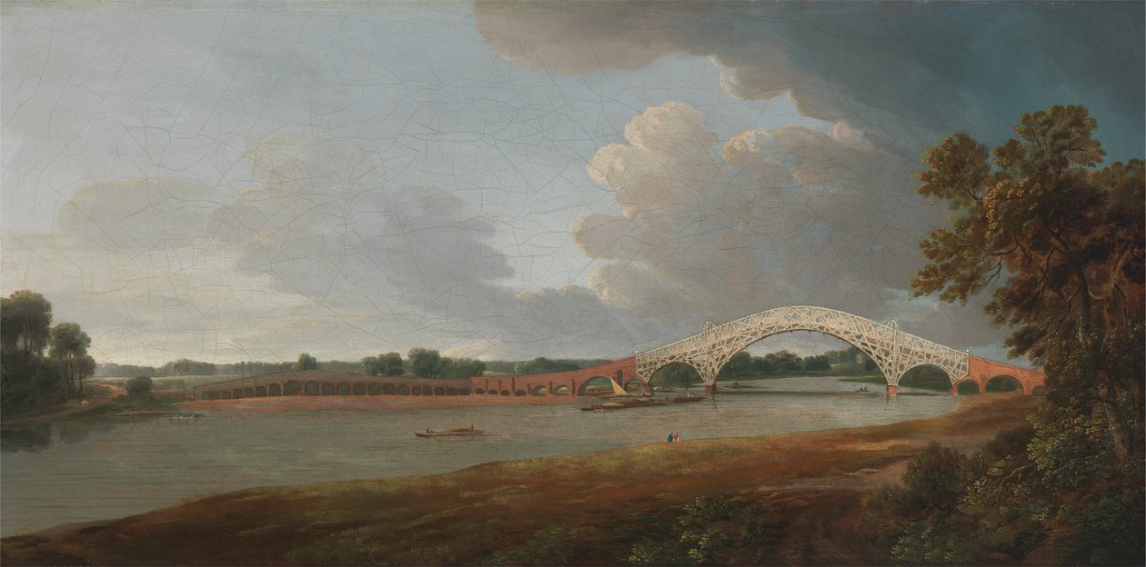 Gamla Walton Bridge av Francis Towne
