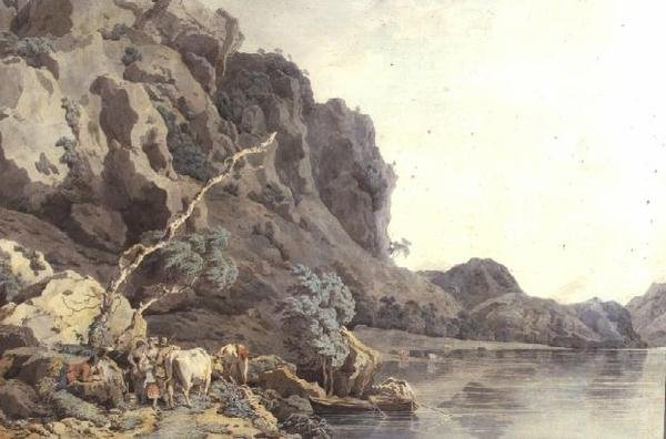 Lake Windermere av Francis Wheatley