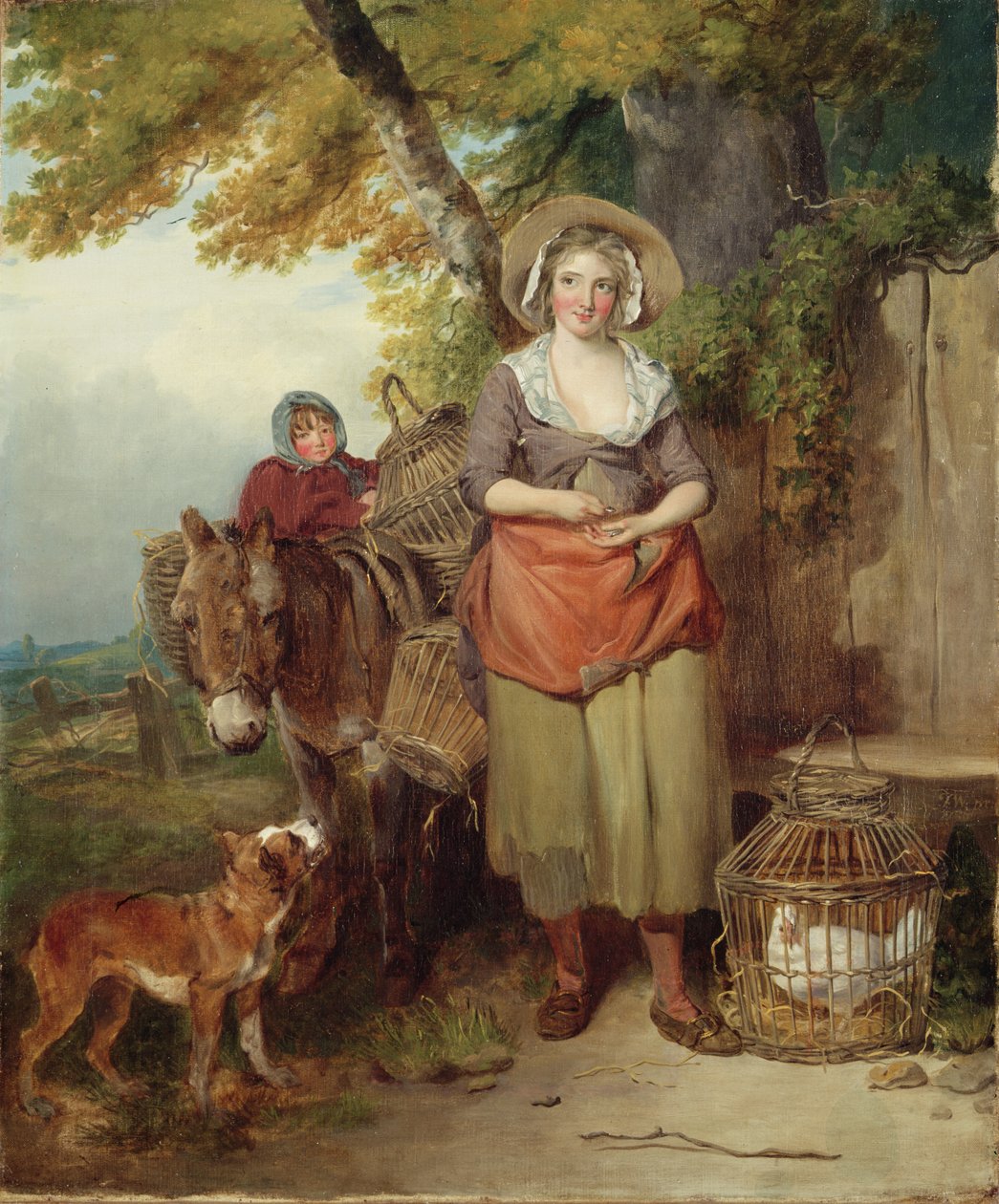 Återkomsten från marknaden av Francis Wheatley