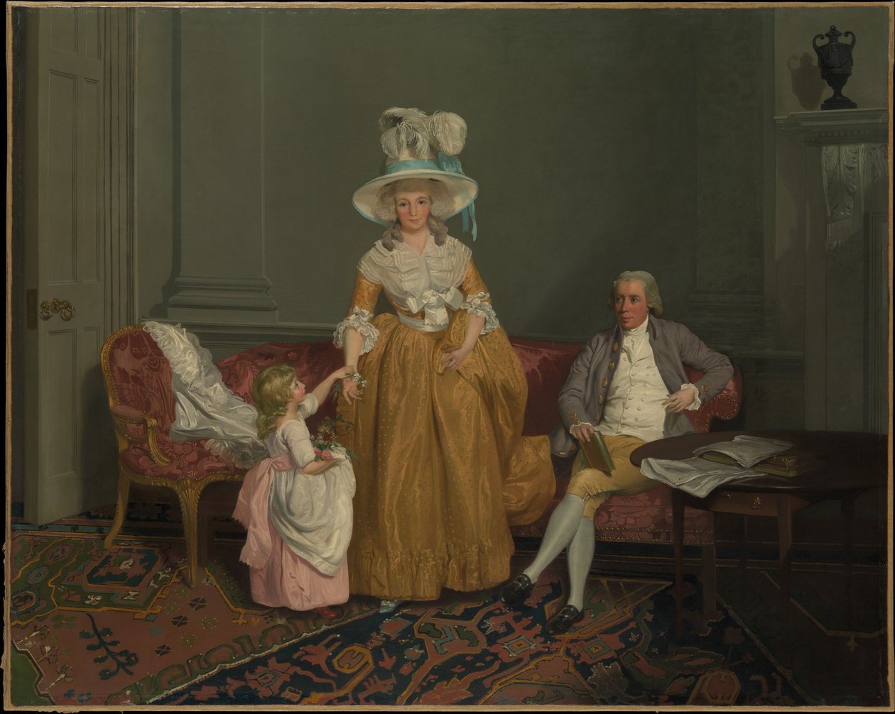 Familjen Saithwaite av Francis Wheatley