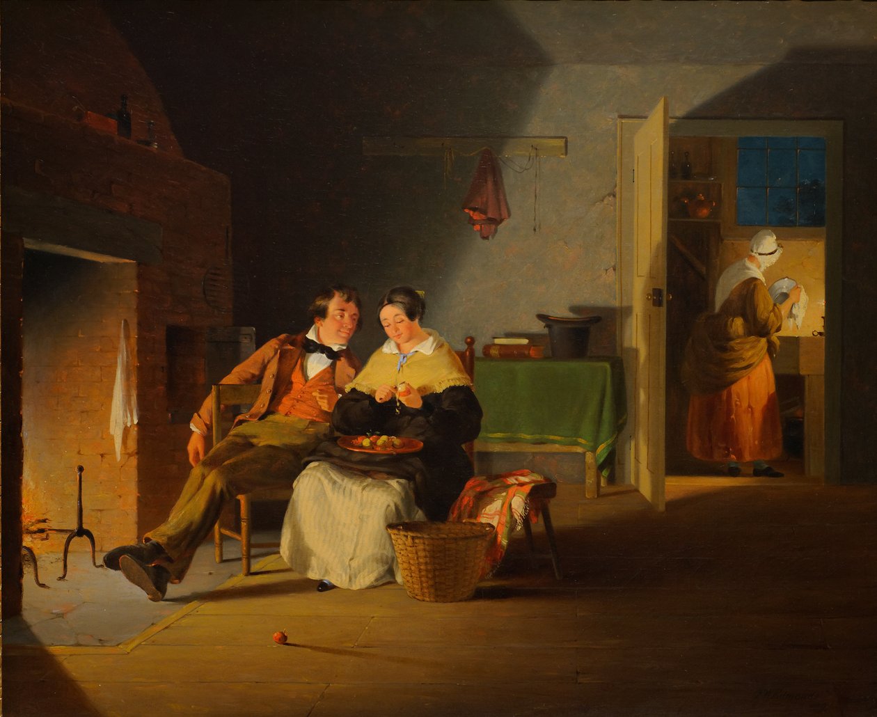 Uppvaktning av Francis William Edmonds