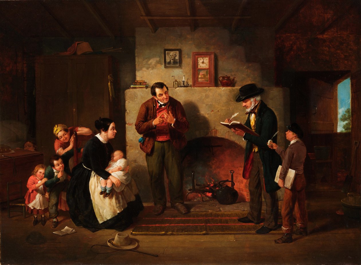 Folkräkning av Francis William Edmonds