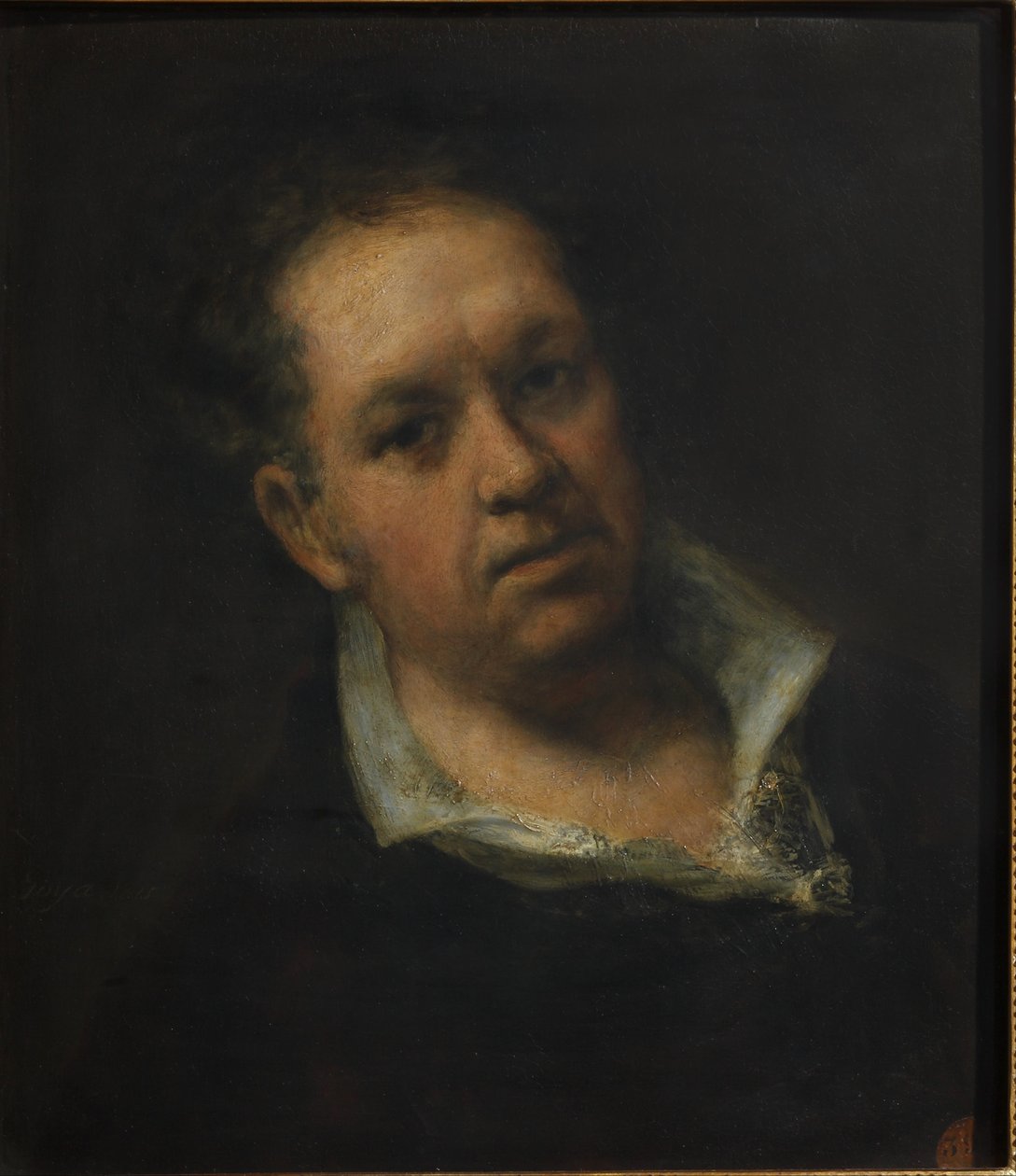 Självporträtt av Francisco de Goya