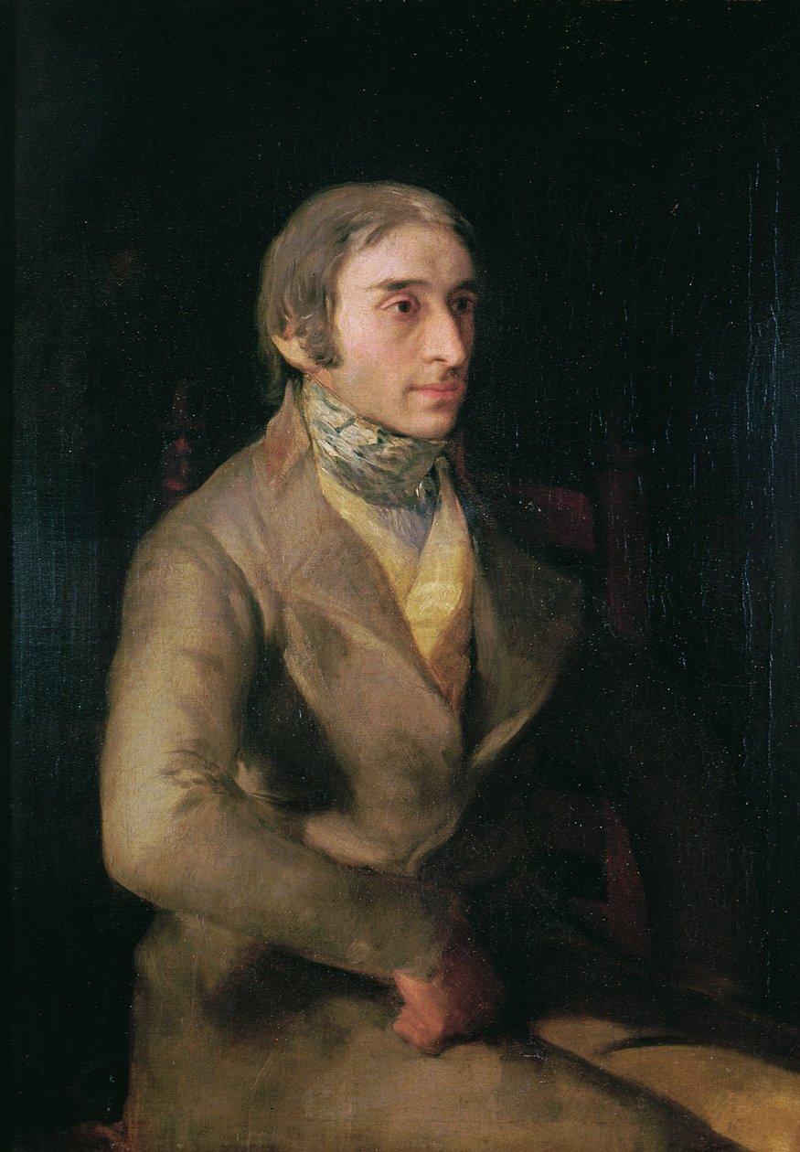 Don Manuel Silvela (1781-1832) c.1809-12 av Francisco de Goya