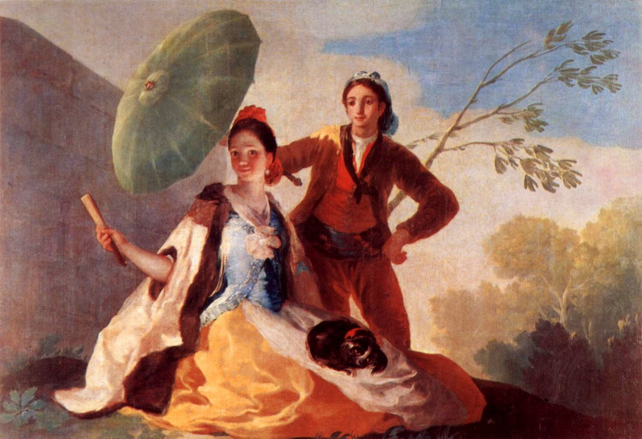 El Pardo und El Escorial av Francisco de Goya