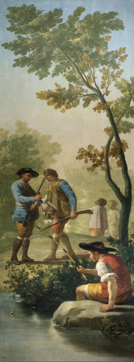 El pescador de caña av Francisco de Goya
