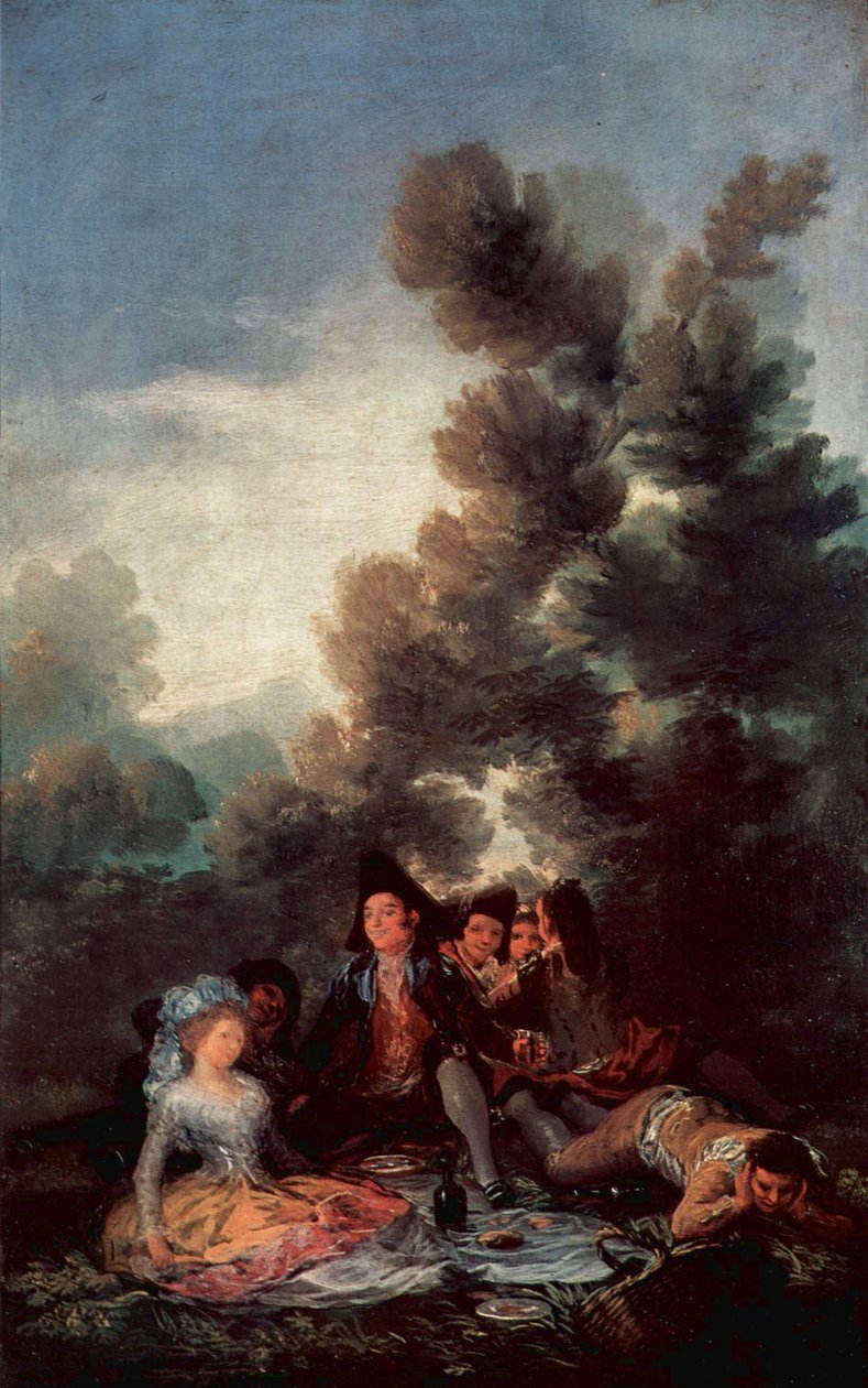 Entwürfe für die Wandteppiche  av Francisco de Goya