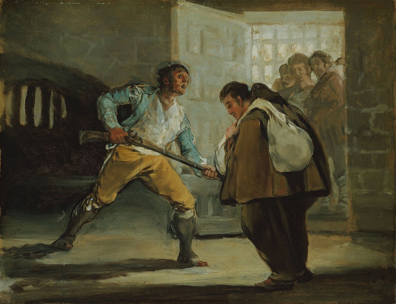 Friar Pedro  av Francisco de Goya