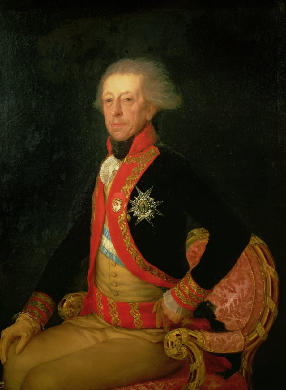General Antonio Ricardos (1727-94) c.1793-94 av Francisco de Goya