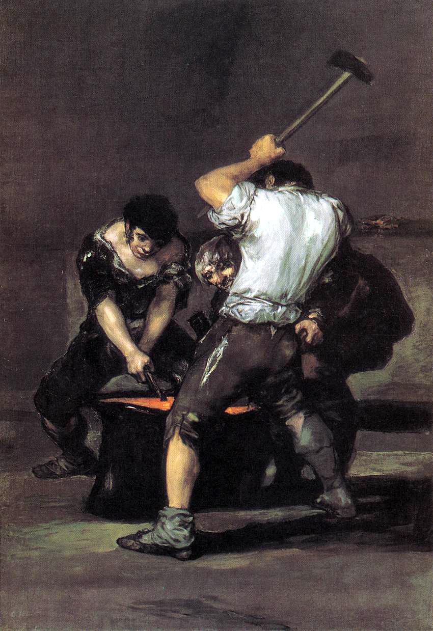 La fragua av Francisco de Goya