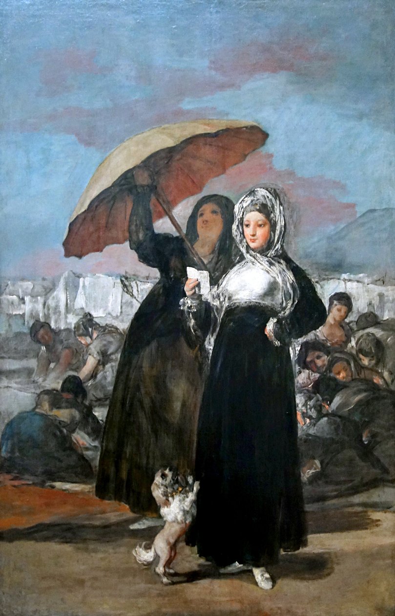 Les jeunes av Francisco de Goya