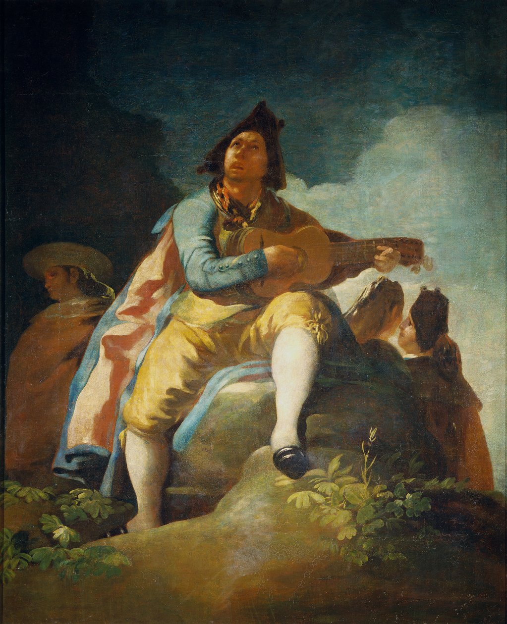 Gitarrens Majo av Francisco de Goya