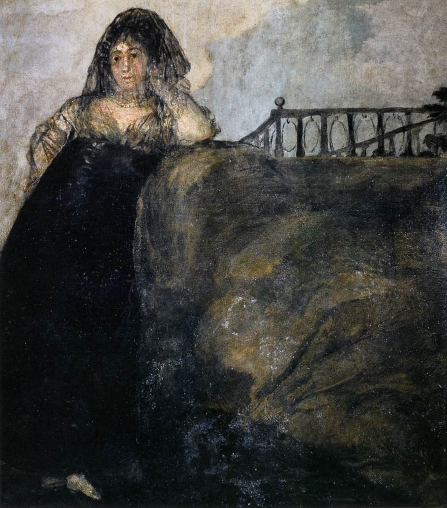 Manola  av Francisco de Goya