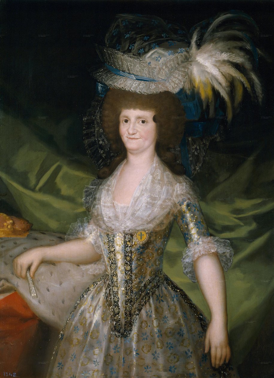 María Luisa de Parma av Francisco de Goya