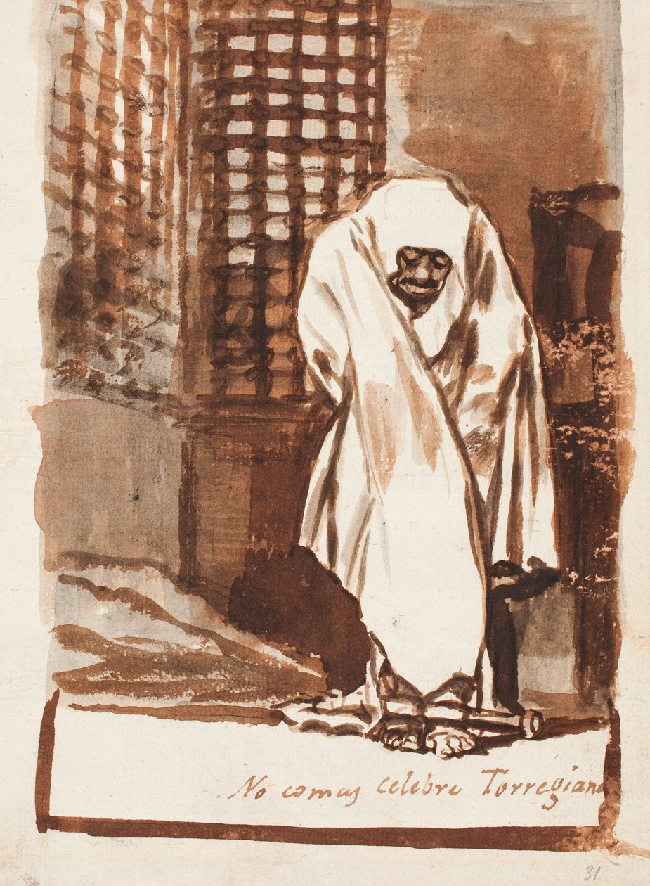 No comas celebre Torrigiano av Francisco de Goya