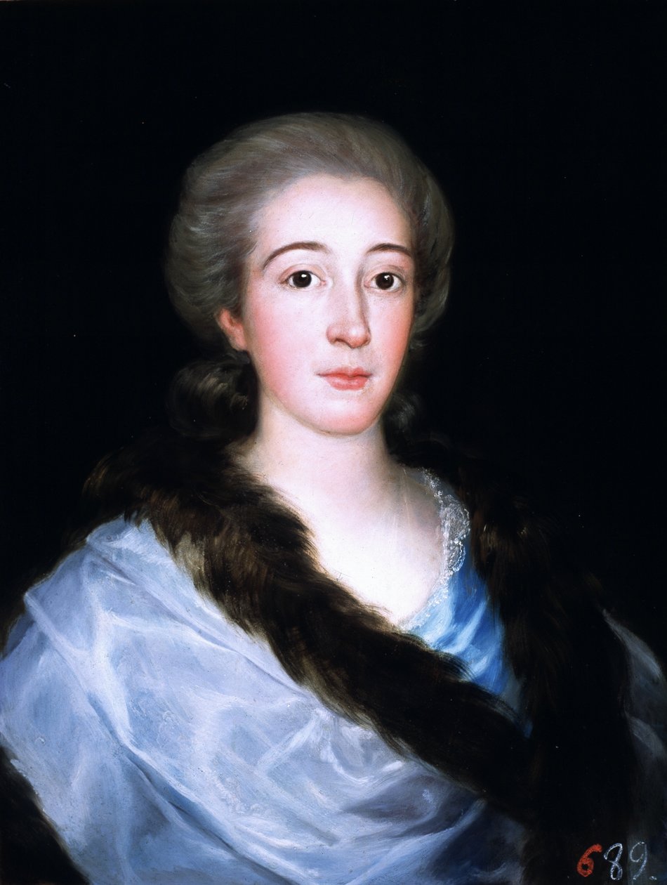 Portrait of Doña María Teresa de Vallabriga y Rozas  av Francisco de Goya
