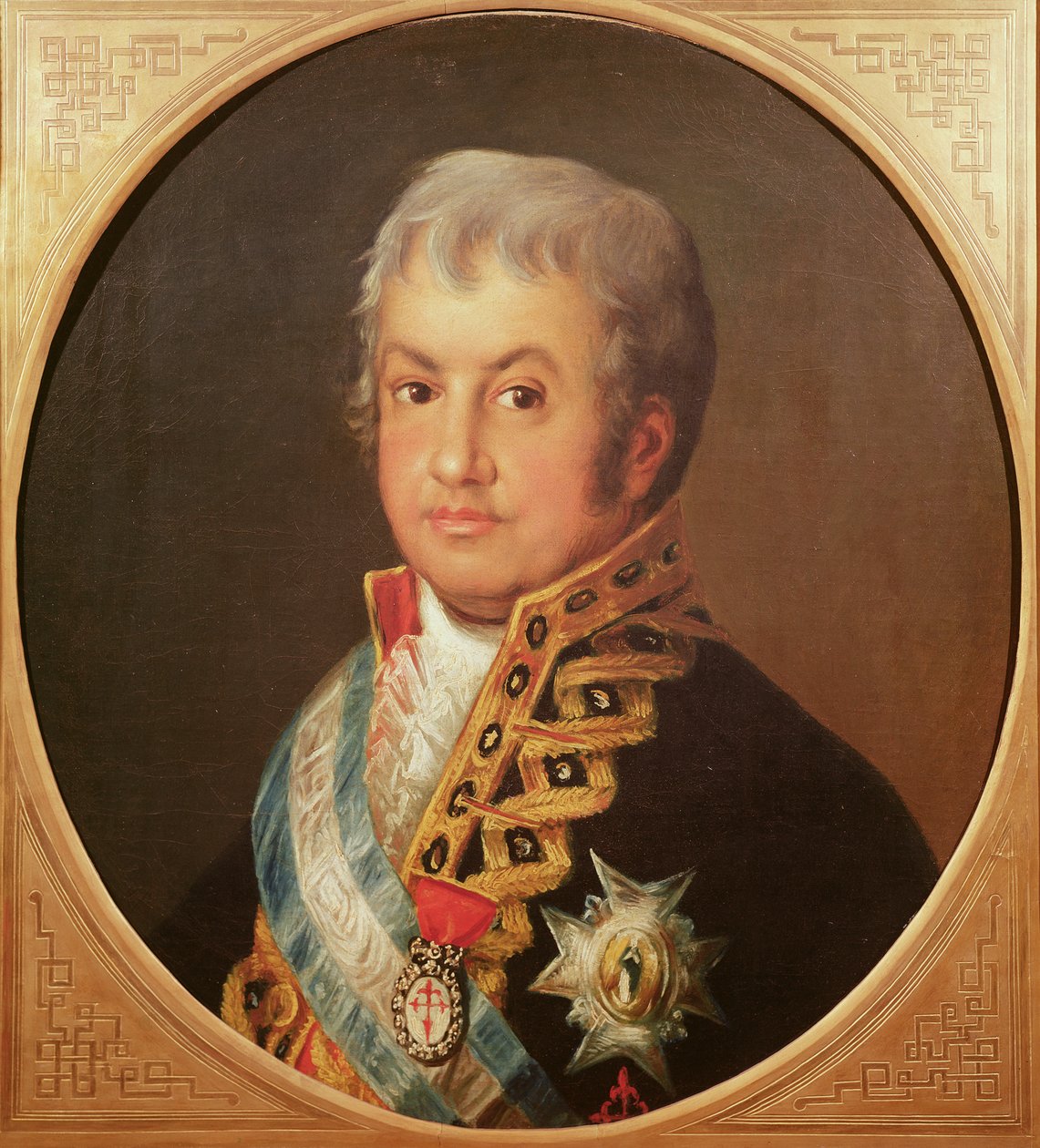 Porträtt av José Antonio, Marqués de Caballero av Francisco de Goya