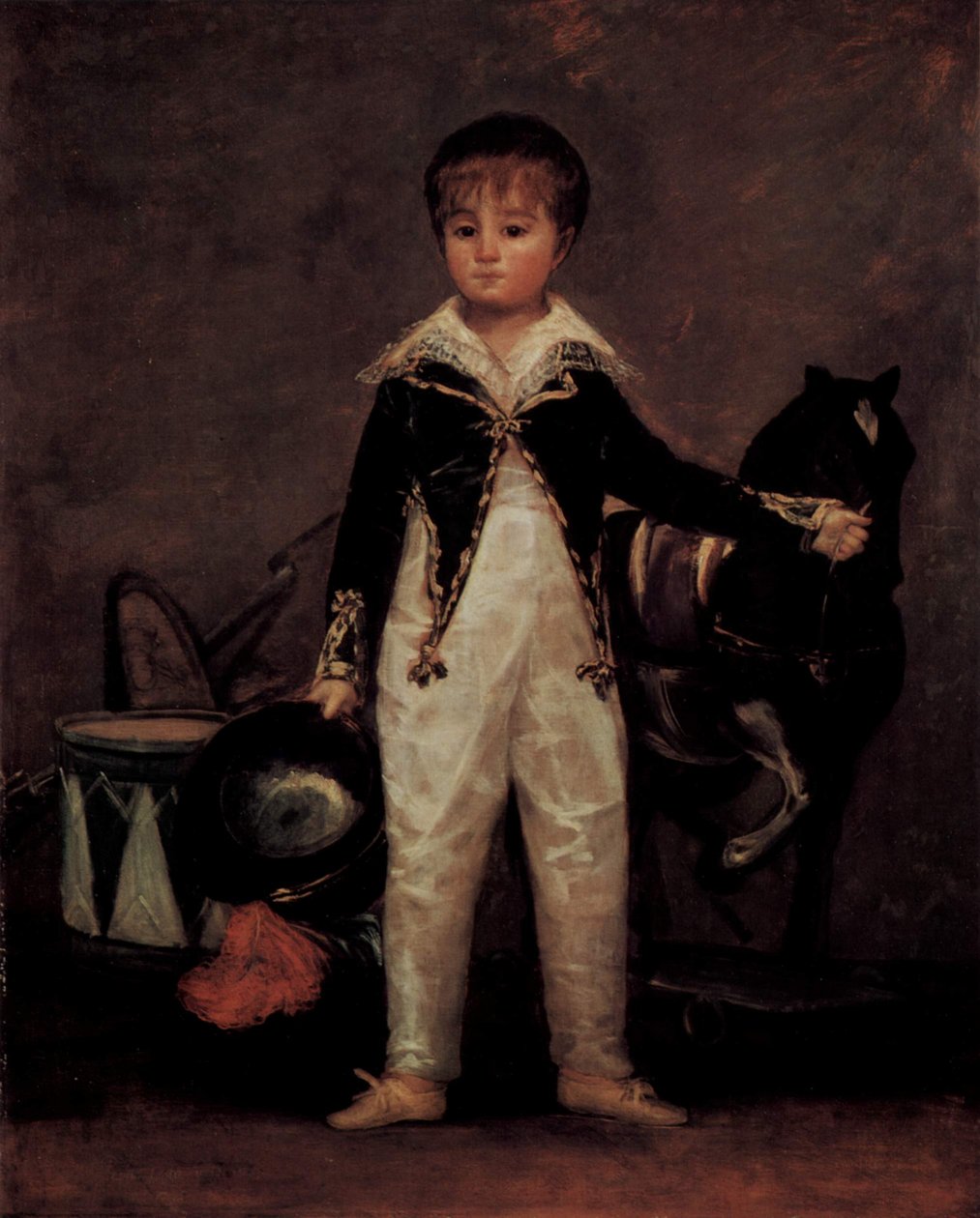 Portrait of Pepito Costa y Bonelis av Francisco de Goya