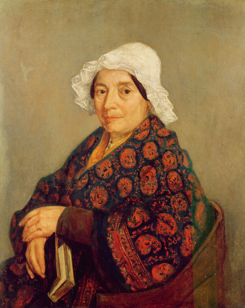Porträtt av en kvinna, 1826 av Francisco de Goya