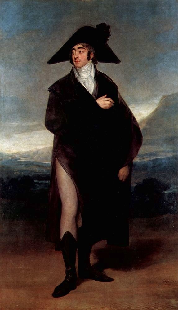 Porträt des Grafen Fernand Núnez VII av Francisco de Goya