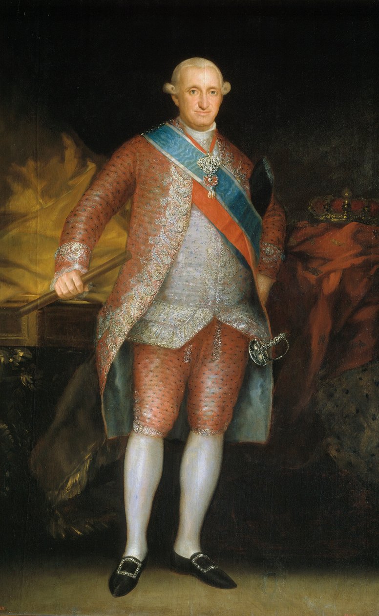 Retrato de Carlos IV  av Francisco de Goya