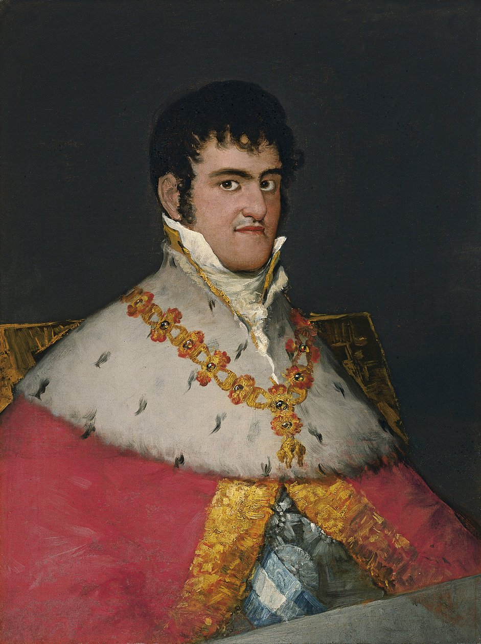 Retrato de Fernando VII av Francisco de Goya