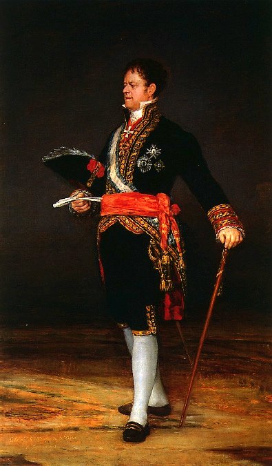 Retrato del Duque de San Carlos av Francisco de Goya
