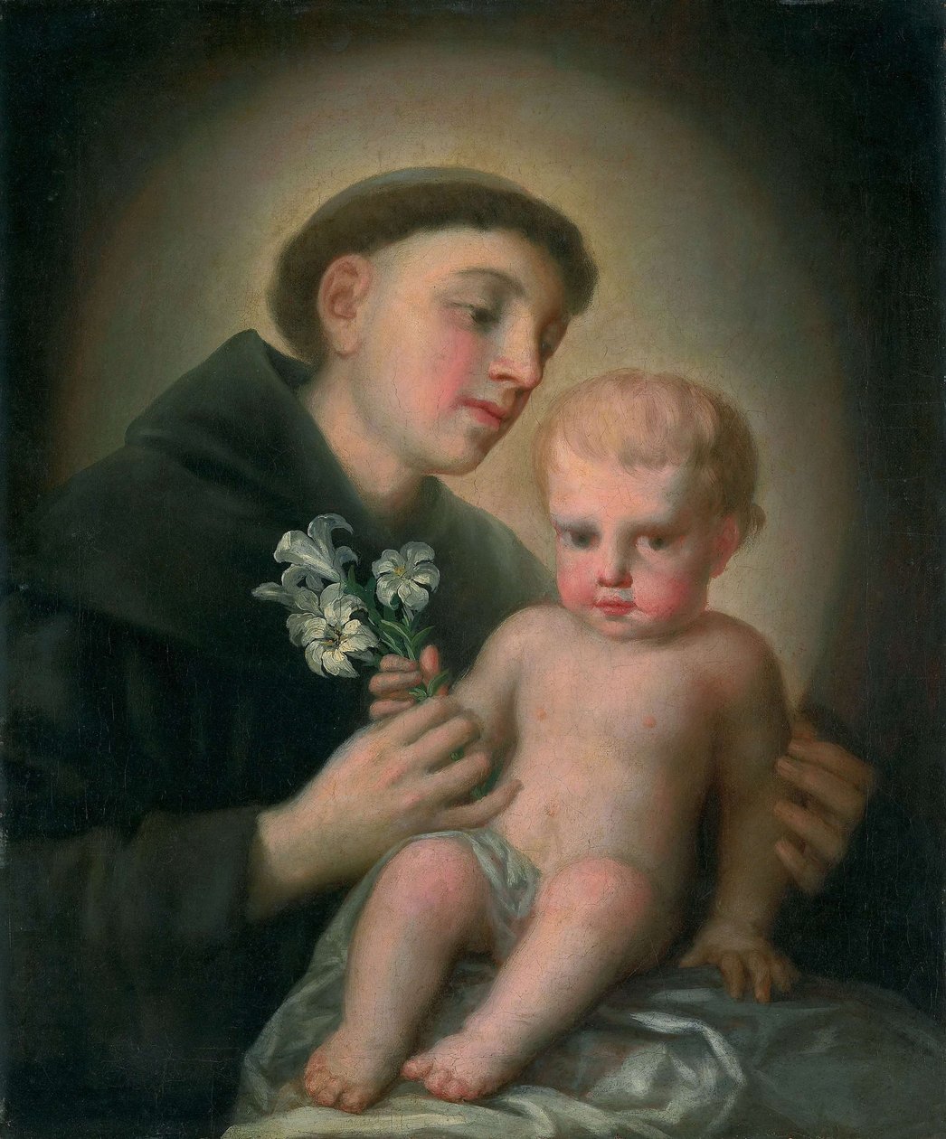 Saint Anthony of Padua and the Christ Child av Francisco de Goya