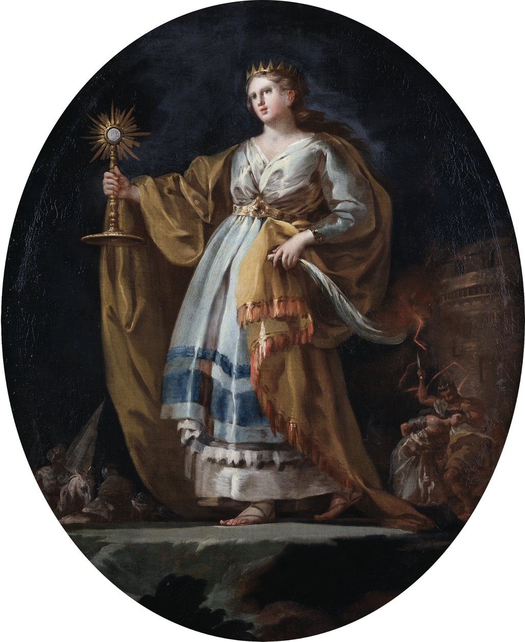 Santa Bárbara  av Francisco de Goya